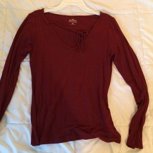 Maroon long sleeve